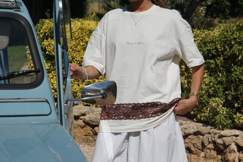 Galon blanc cassé